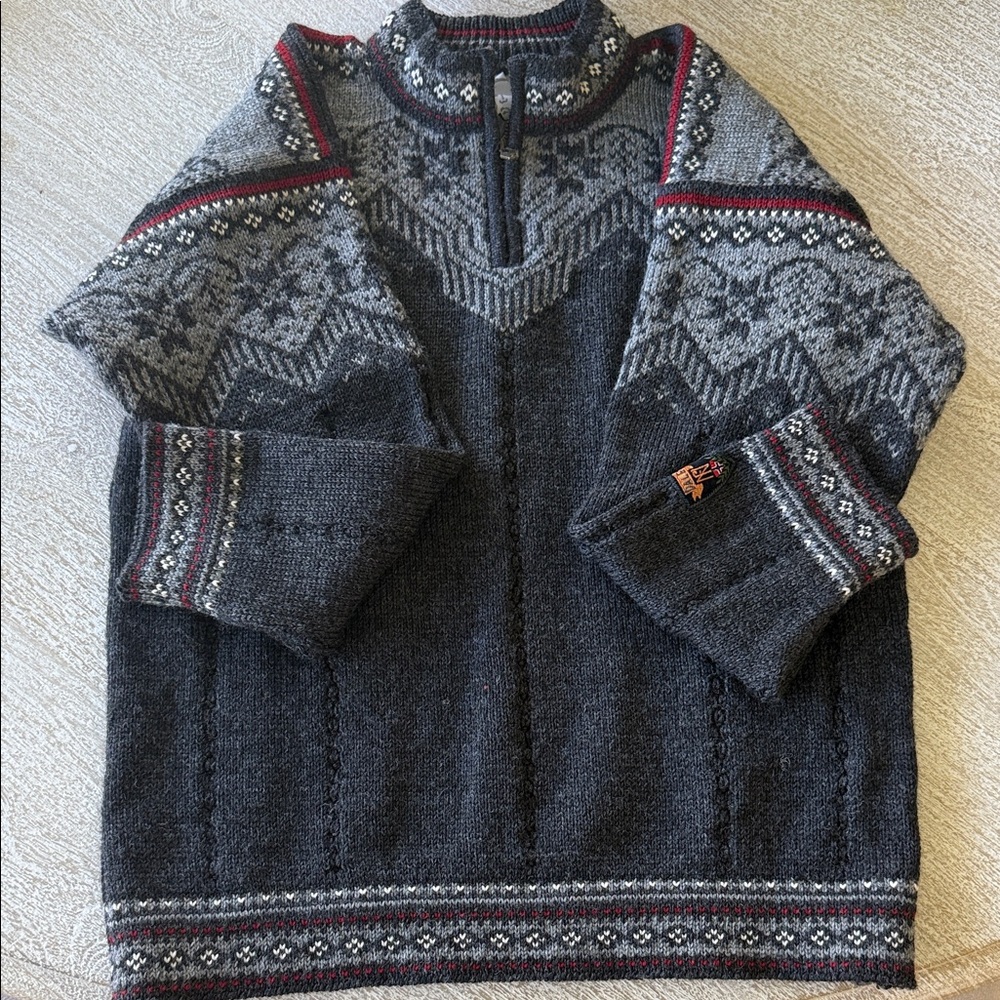 Dale of Norway Gray Wool Jacket